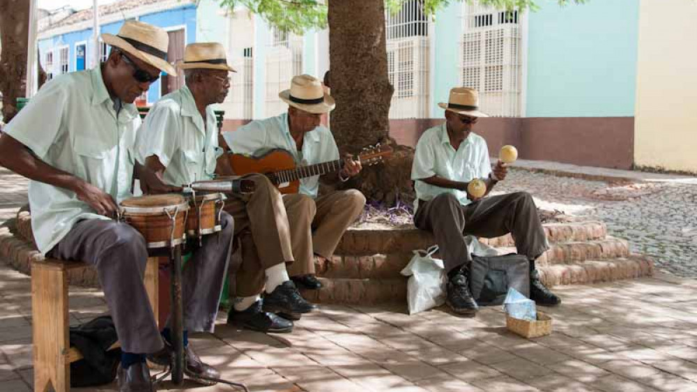 Straenmusiker in Trinidad ( Udo Dreesmann)