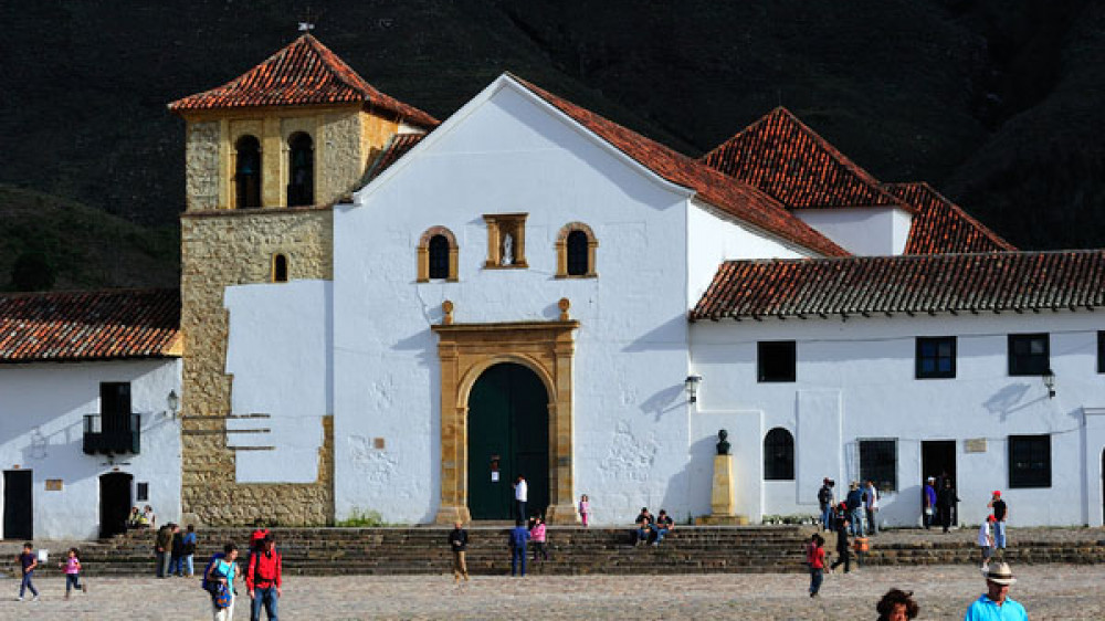 Colonial Town Villa de Leyva; Colombia; South America (Christian Heeb)